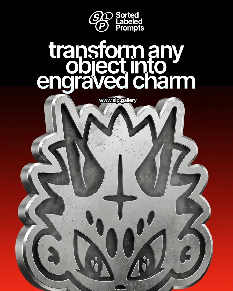 Engraved Charm